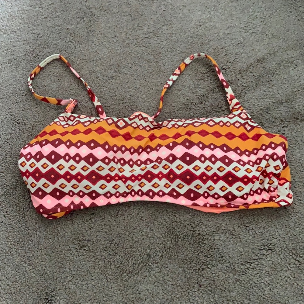 Patterned Bikini Top